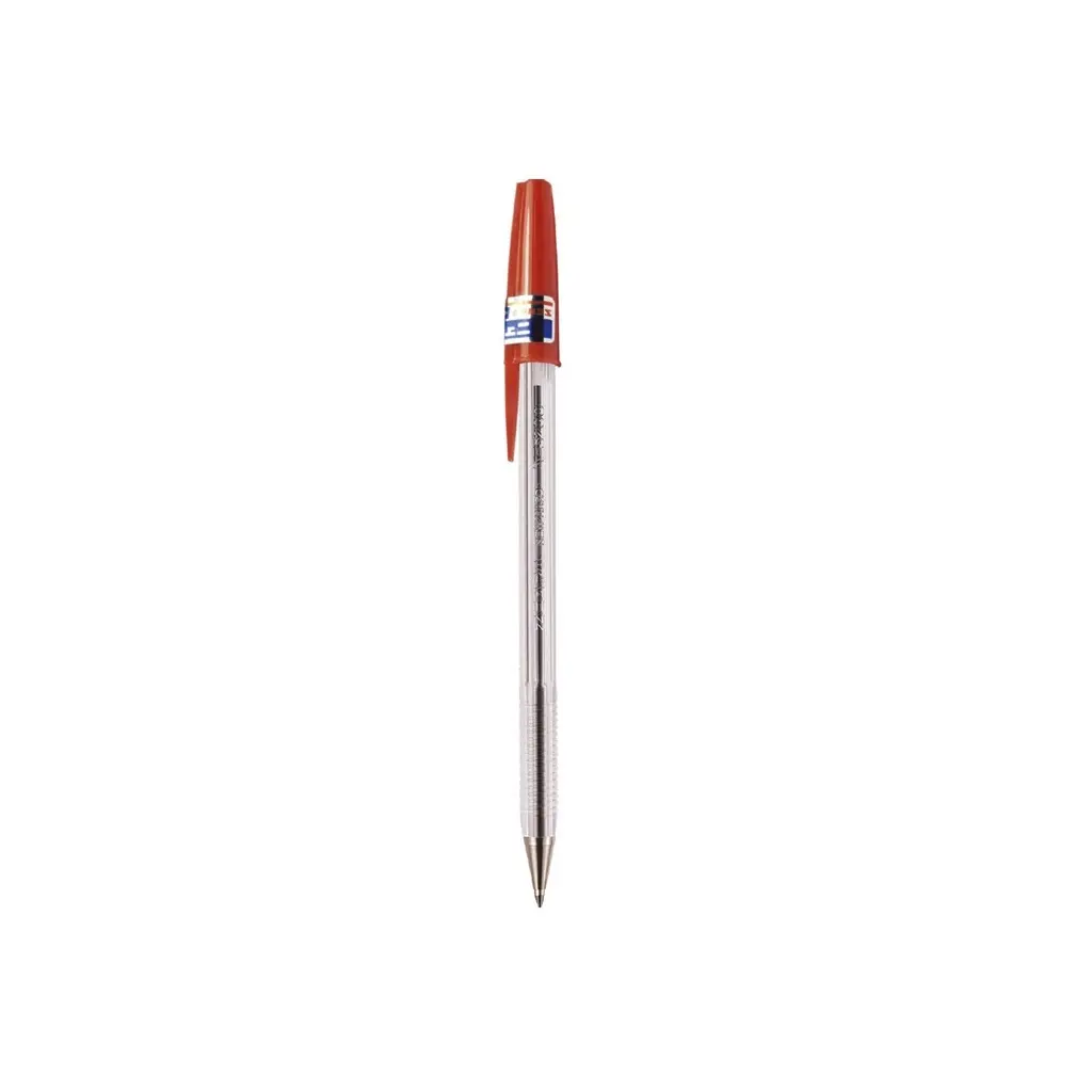 Kemični svinčnik Zebra N-5200 0,7 rdeč izpis-0