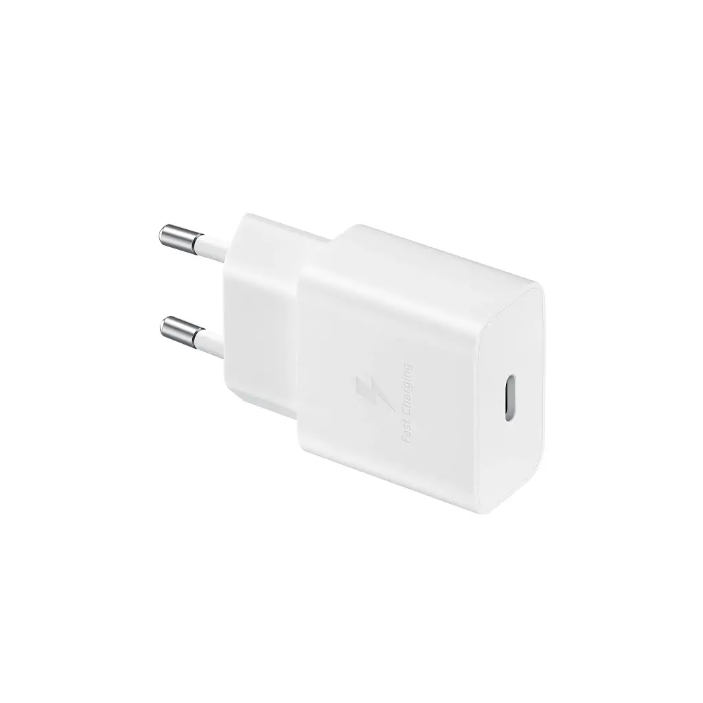 Adapter za napajanje SAMSUNG - hišni polnilec USB Type-C 15W brez kabla bel-0