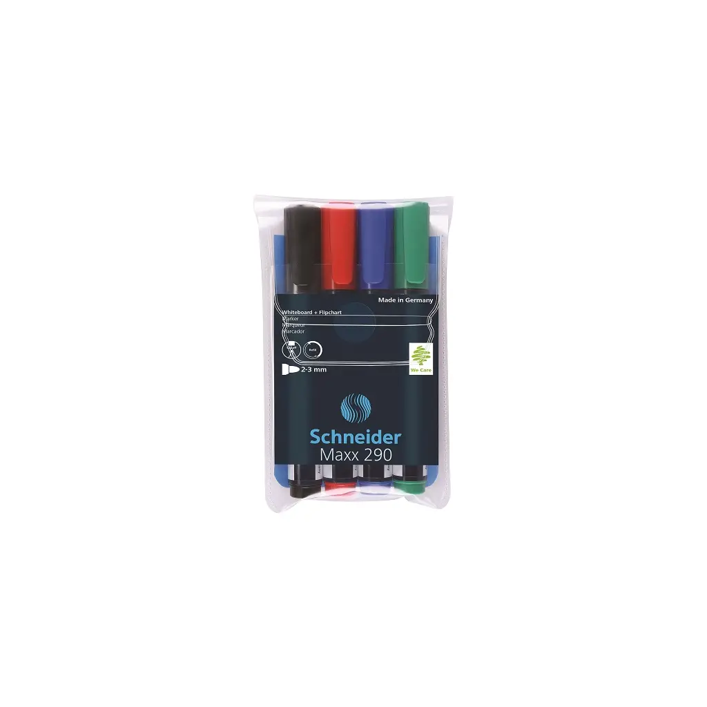 Marker za belo tablo in flipchart 2-3mm Schneider Maxx 290 4/1-1