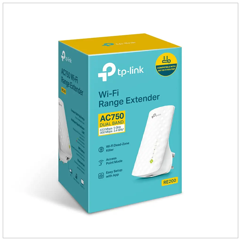 Mrežni wireless Access Point 802.11ac/b/g/n TP-LINK RE200  Range extender 5GHz-1