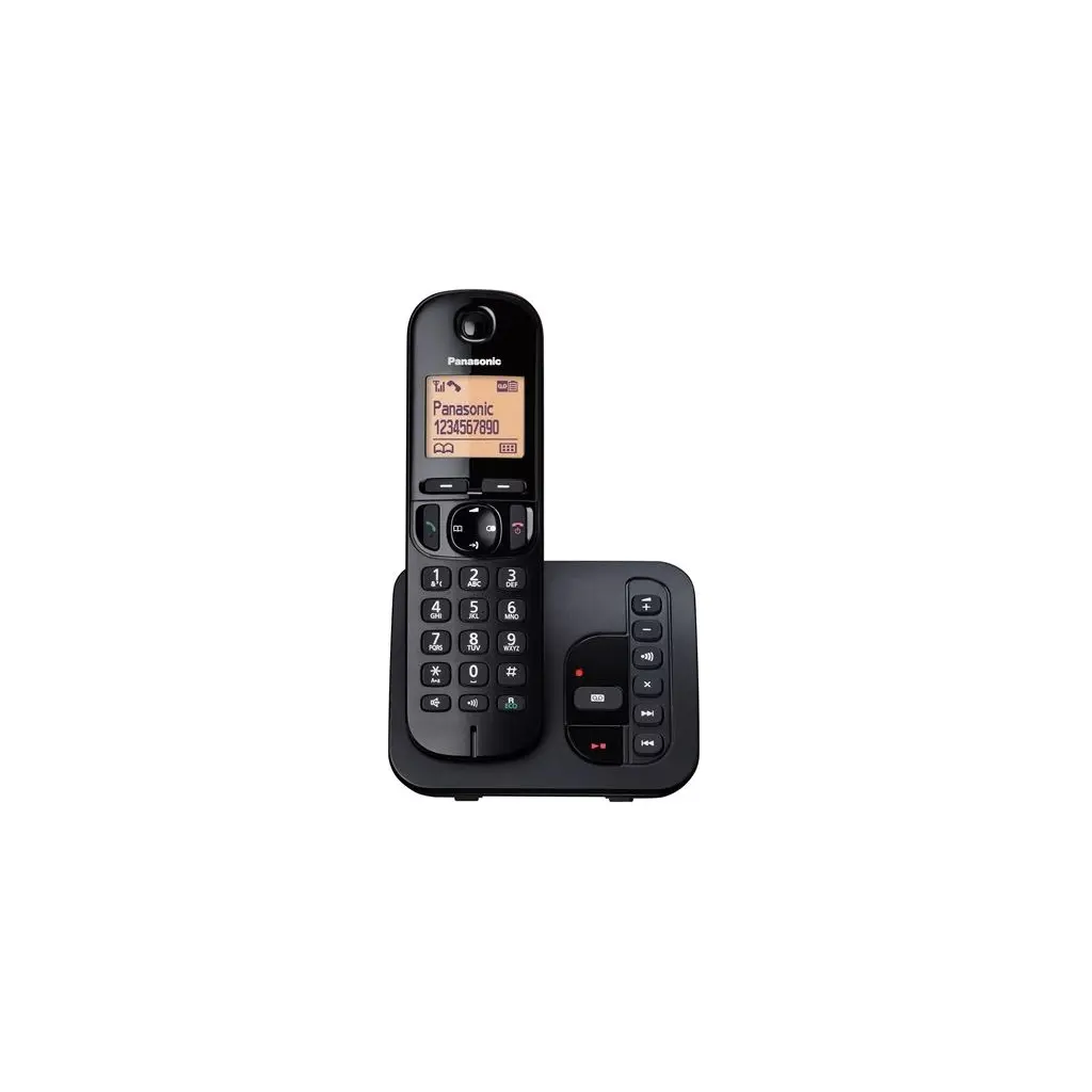 Telefon PANASONIC KX-TG C 220FXB bežični sa sekretaricom  - crni-0
