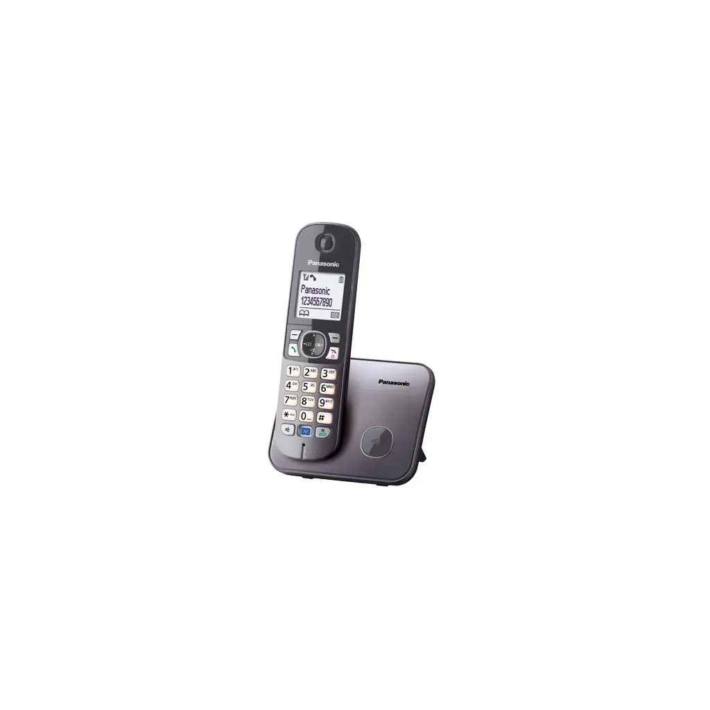 Telefon PANASONIC KX-TG6811FXM bežični - sivi-0