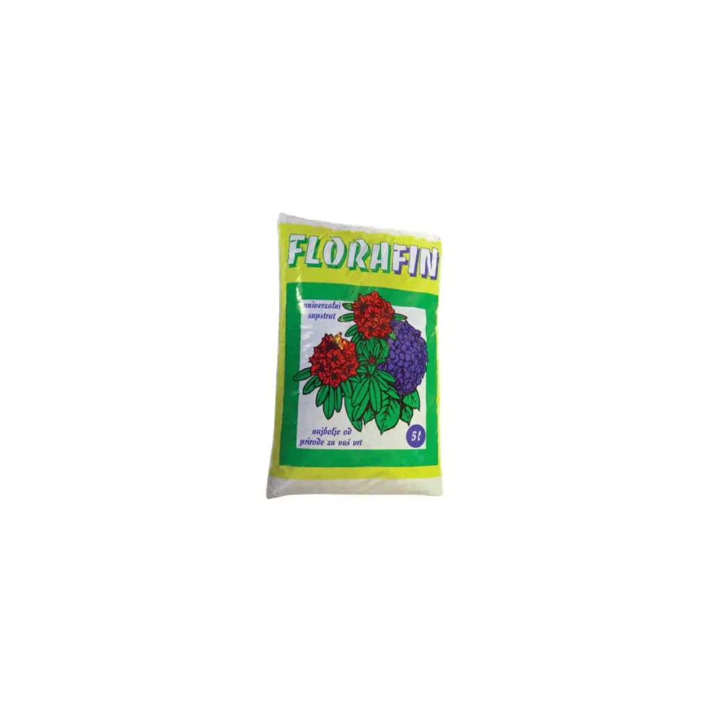 SAN. Zemlja za cvijeće 5l Florafin supstrat cvijetni-1