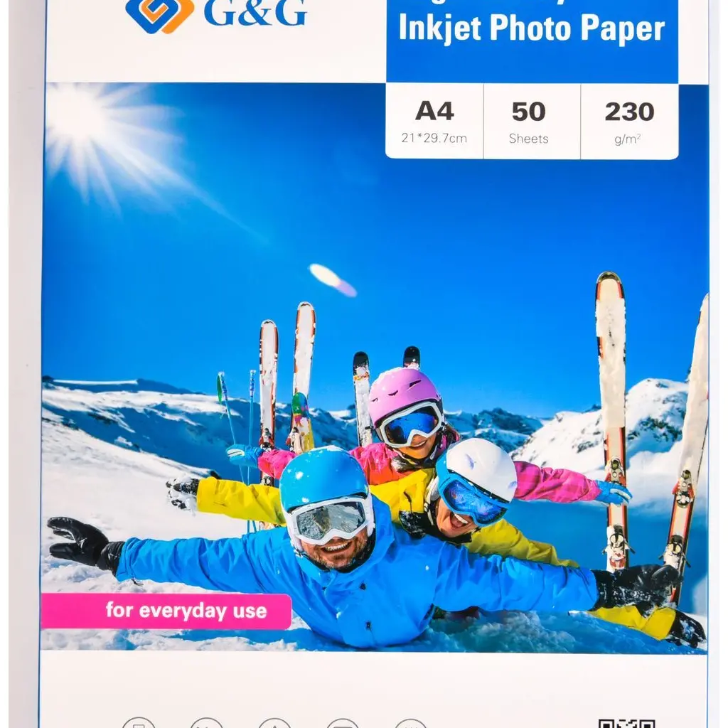 Papir Photo  GG A4 230g/m2 Premium Photo Glossy Paper 50 listov-0