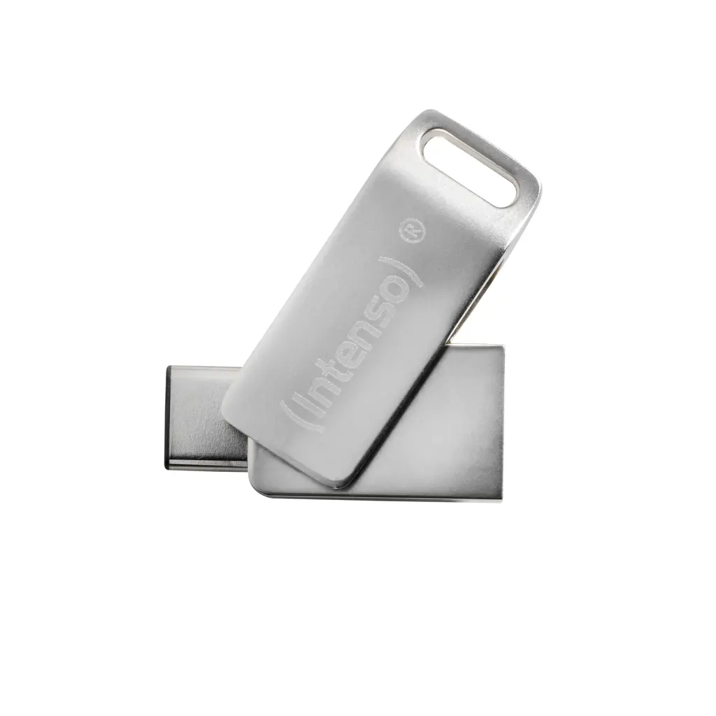 USB 3.2 Flash drive  64GB INTENSO cMobile line dual USB A i C - Silver-0