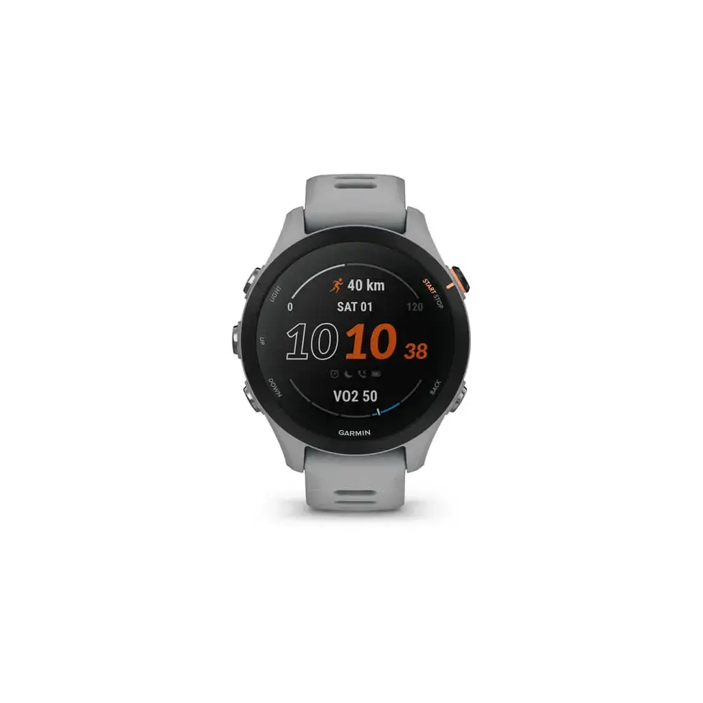 Pametna ura GARMIN Forerunner 255S Powder Grey - 010-02641-12-1