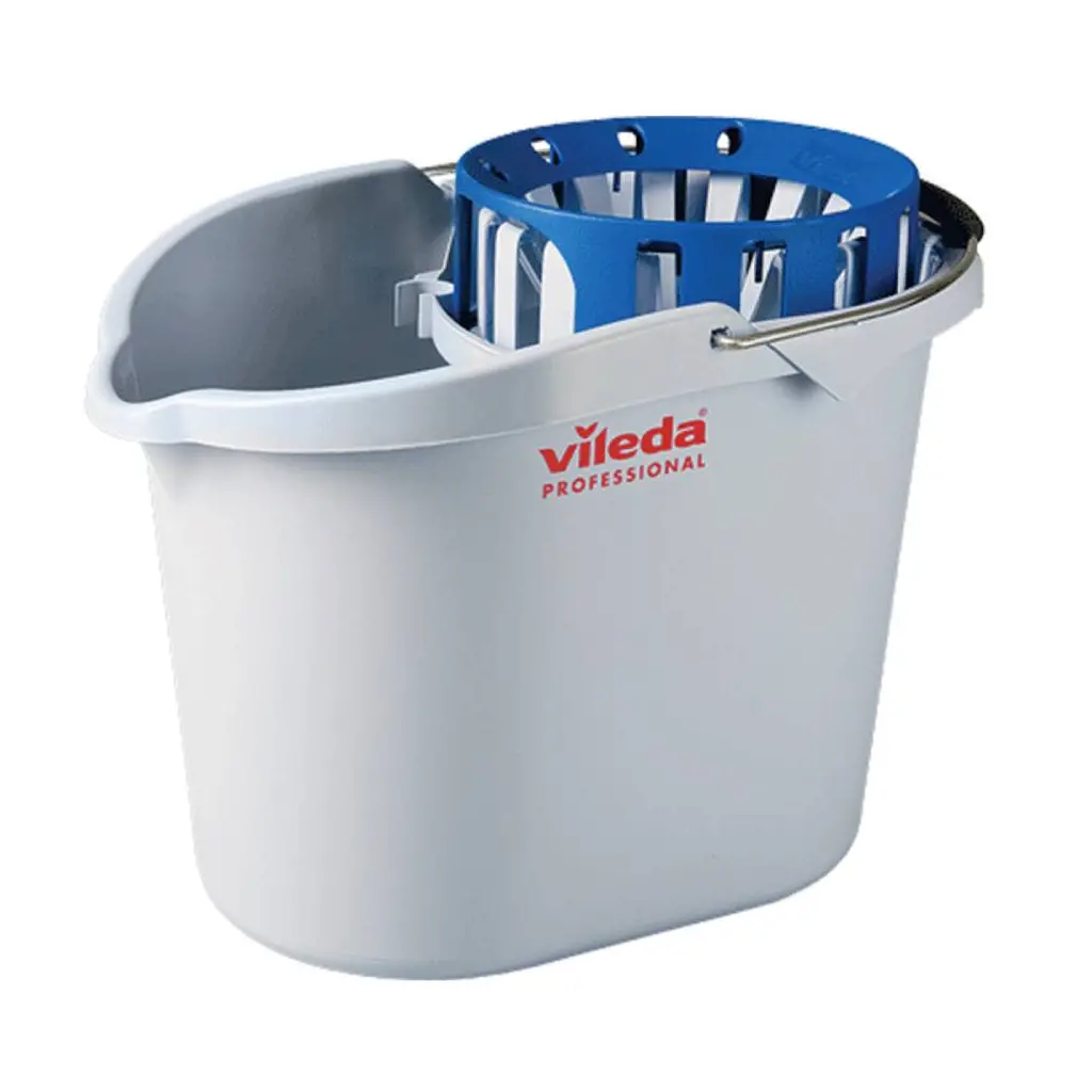 Vedro z odcejalnikom Vileda Supermop 10l siva-0