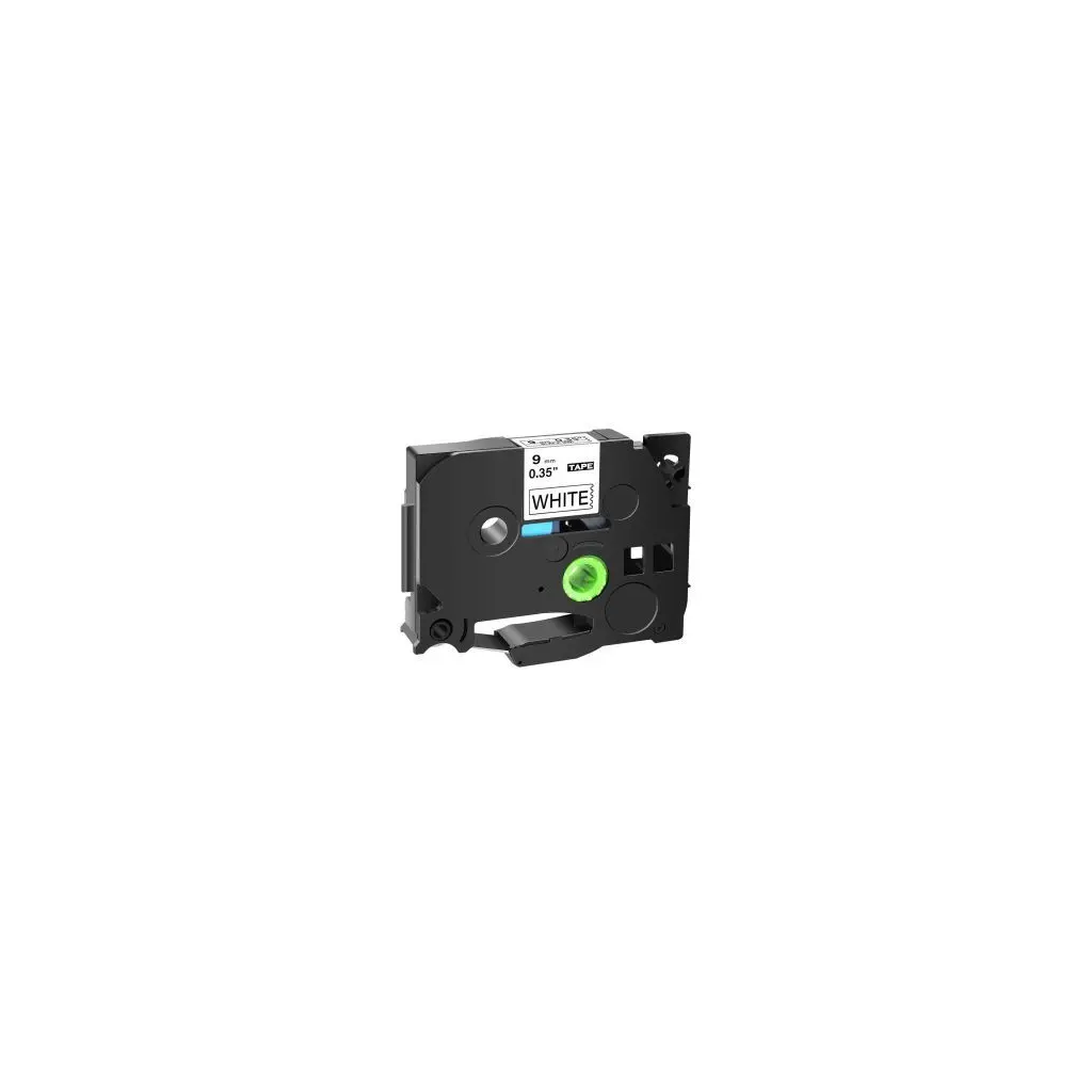 Ribbon BROTHER  9mm crna na bijeloj - TZE221 GG/TOP UP-0