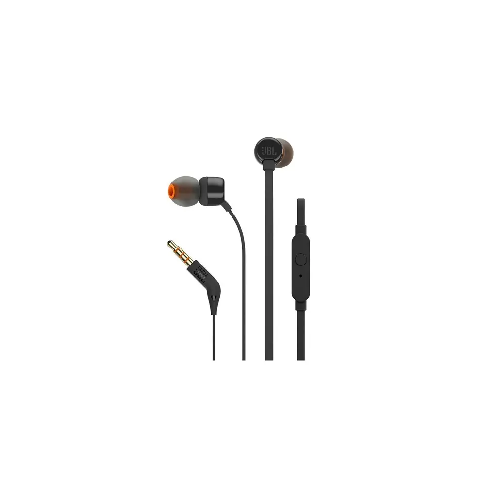 Slušalke+mikrofon JBL Tune 110 black-1