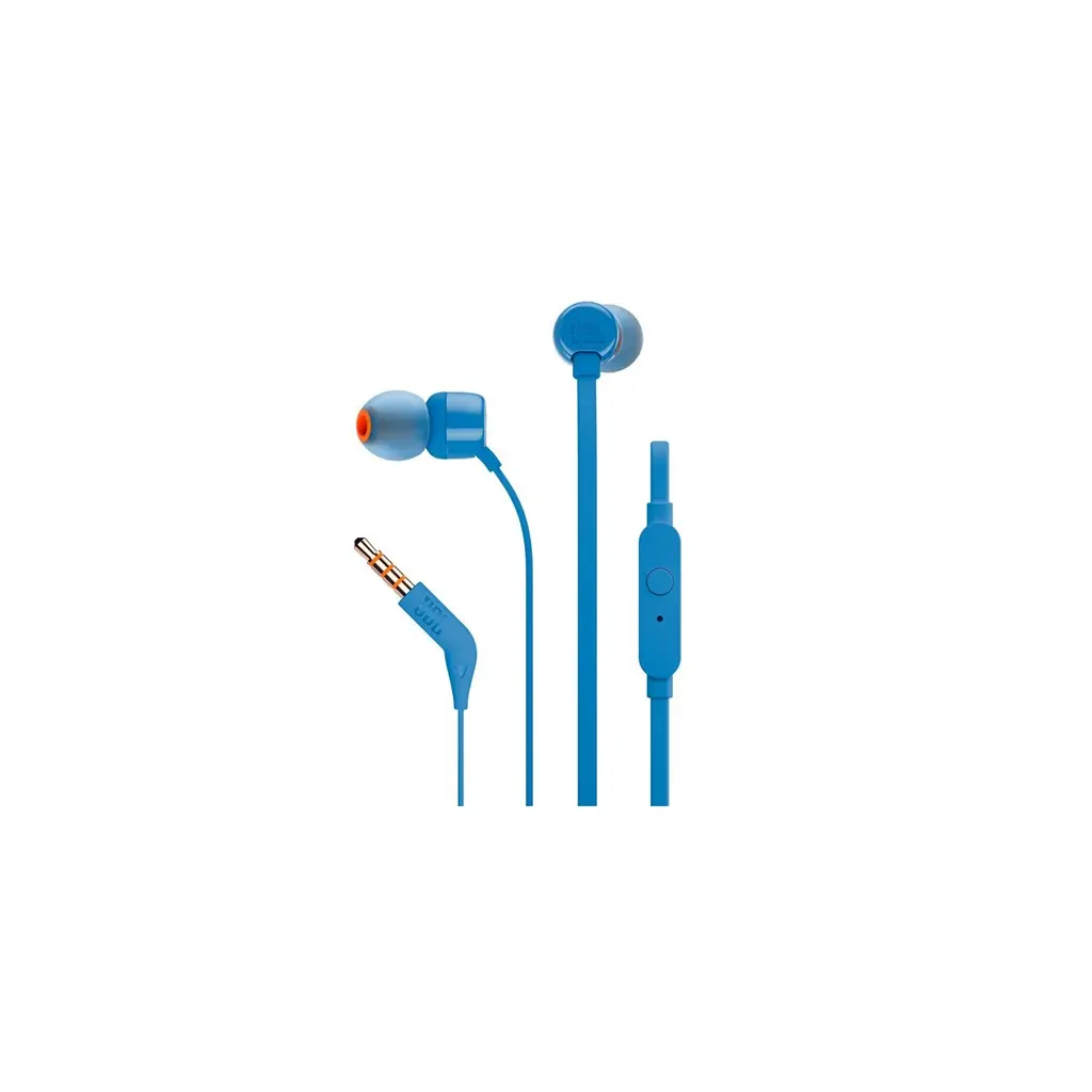 Slušalke+mikrofon JBL Tune 110 blue-1