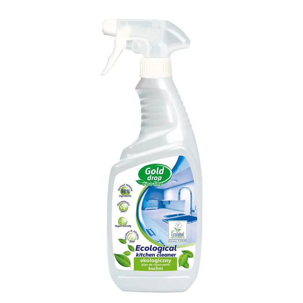 Sredstvo za čiščenje in razmaščevanje s pumpico 750ml Gold Drop Eco line-0