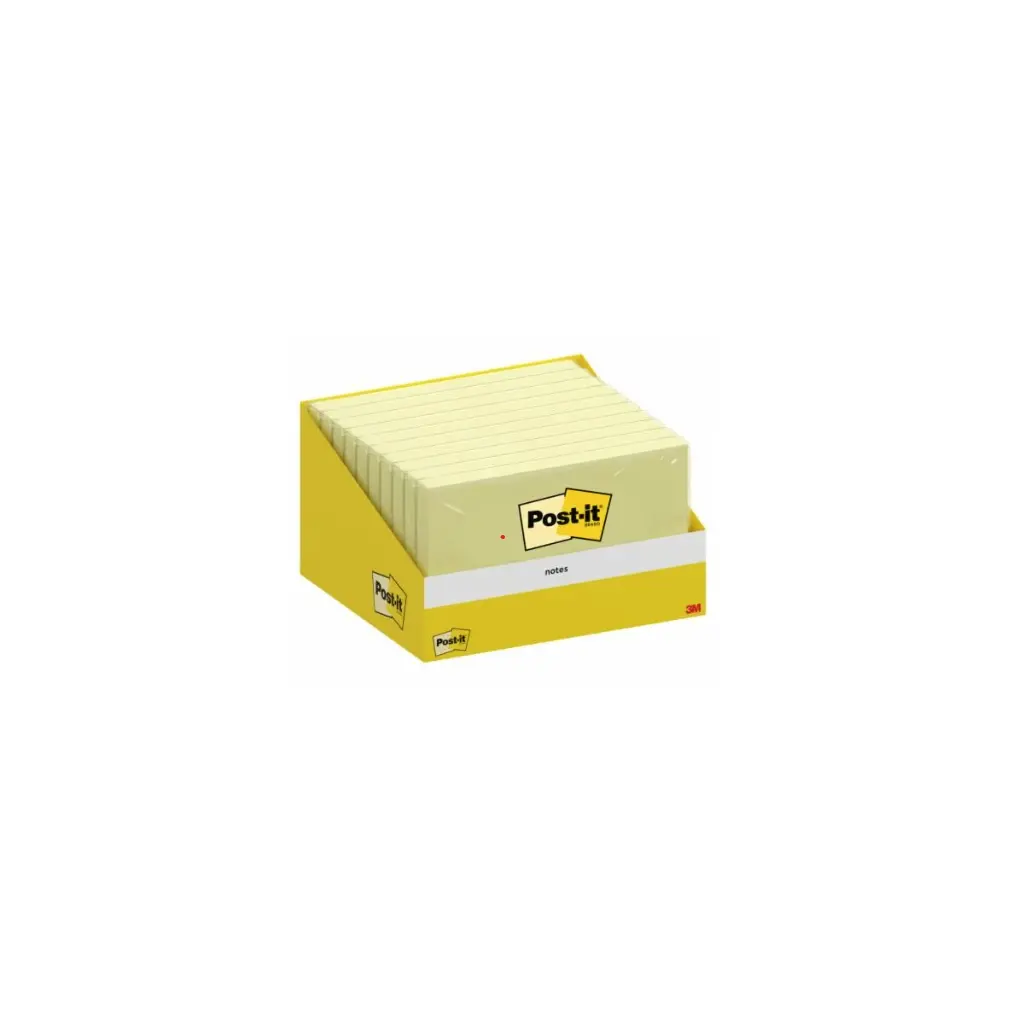 Lističi samolepilni 127x76mm 100 listov Post-it 3M 6830 rumen 1/1-0