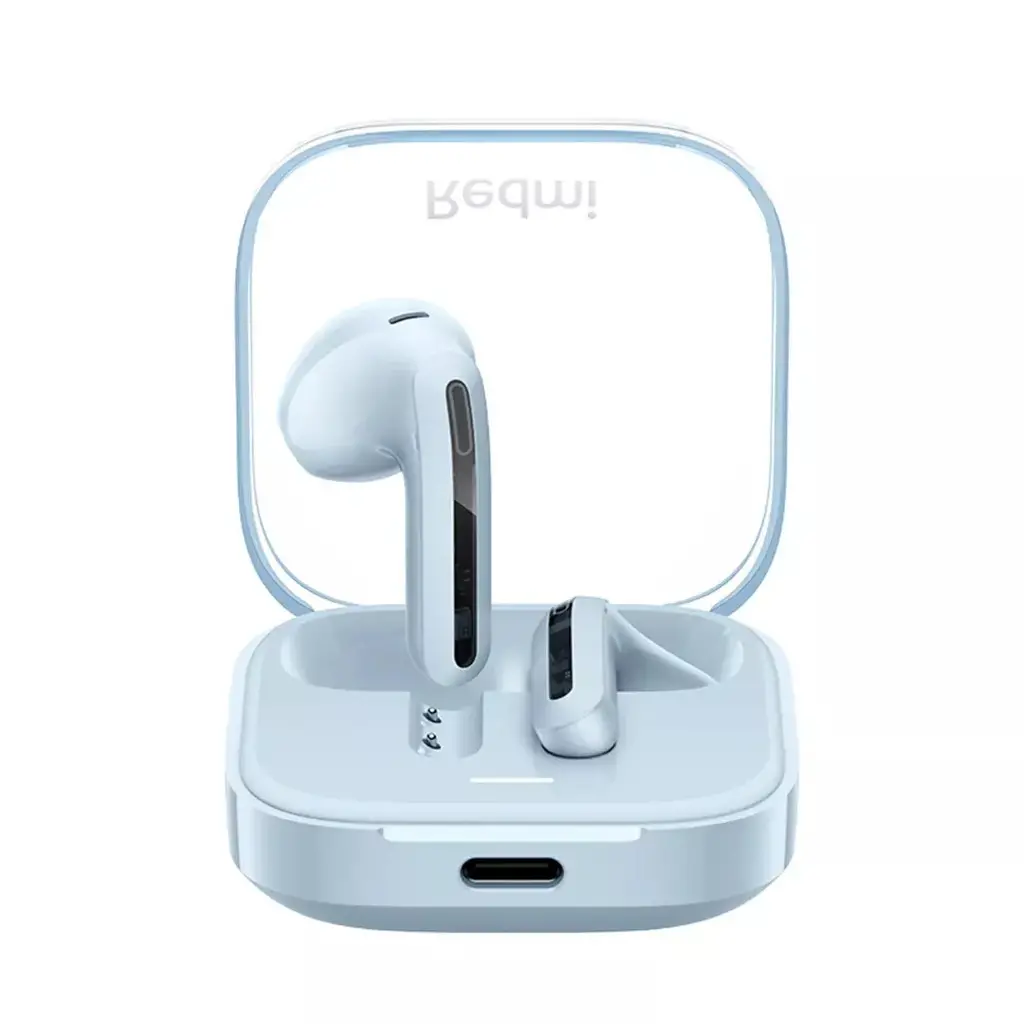 Slušalke+mikrofon XIAOMI Redmi Buds 6 Active - Bluetooth - Transparent Blue-0