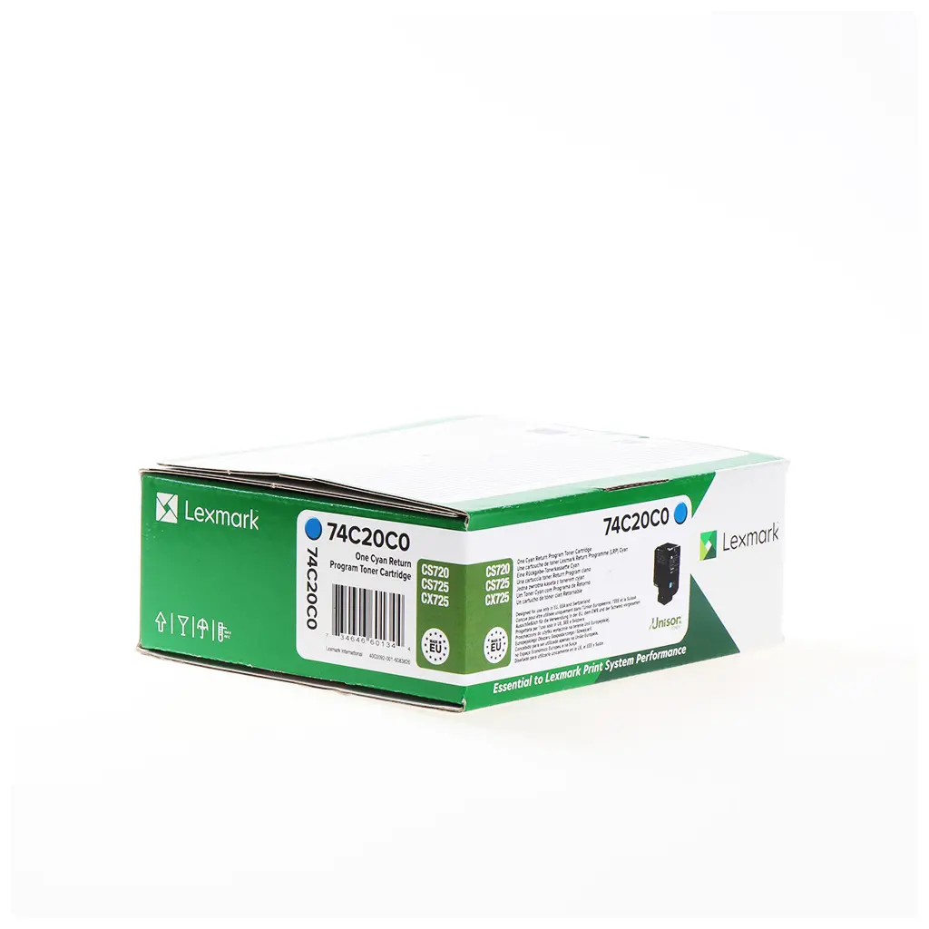 Toner LEXMARK CS720/725/CX725 Cyan original-1