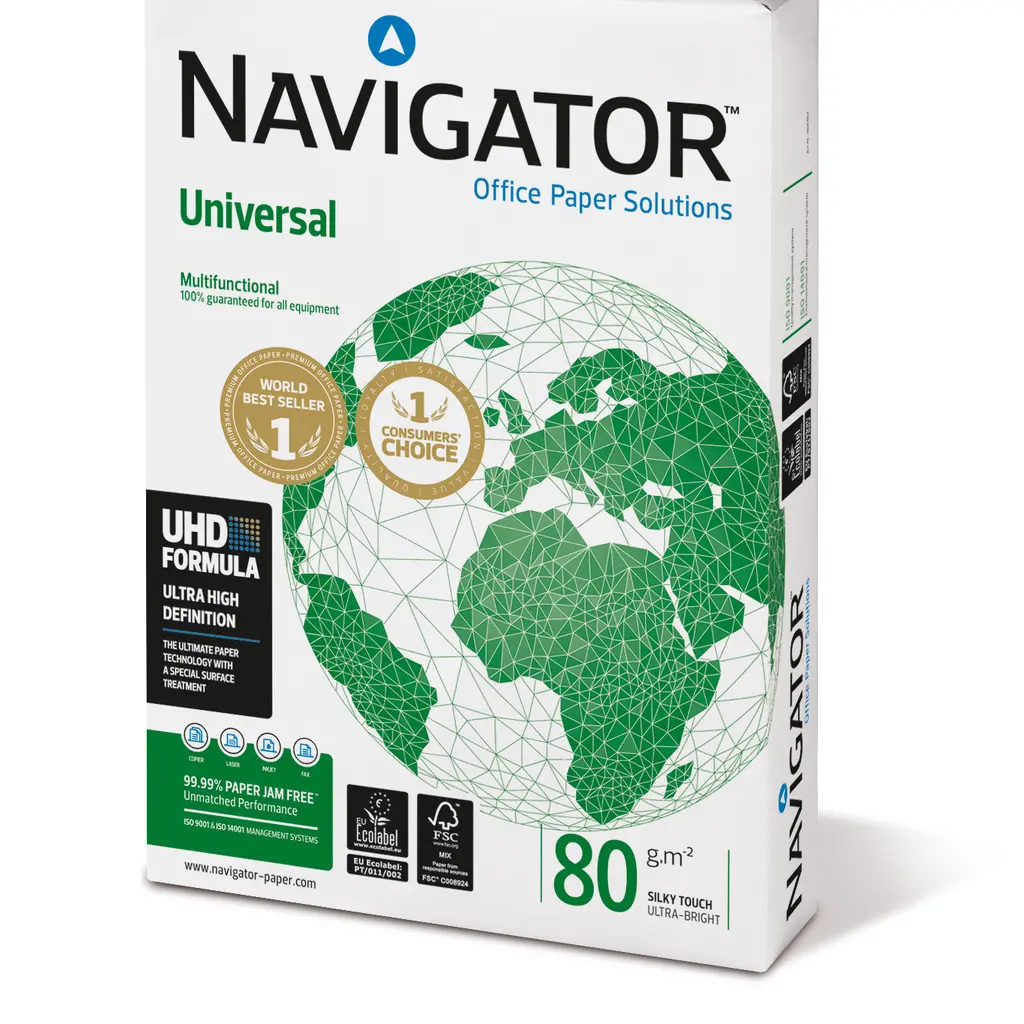 Papir fotokopirni A4  80gr Navigator Universal 500/1-0