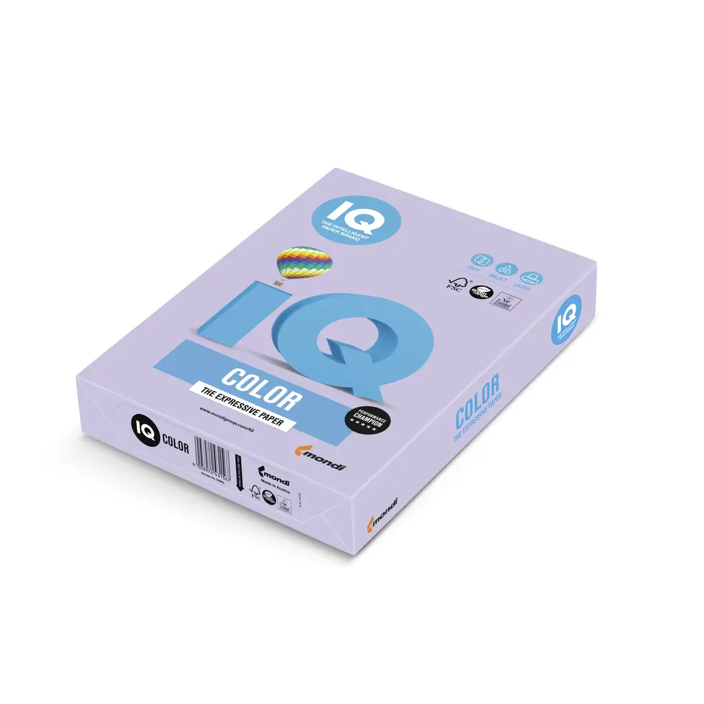 Papir fotokopirni color A4  80gr Mondi IQ trend LA12 500/1 lavanda-0