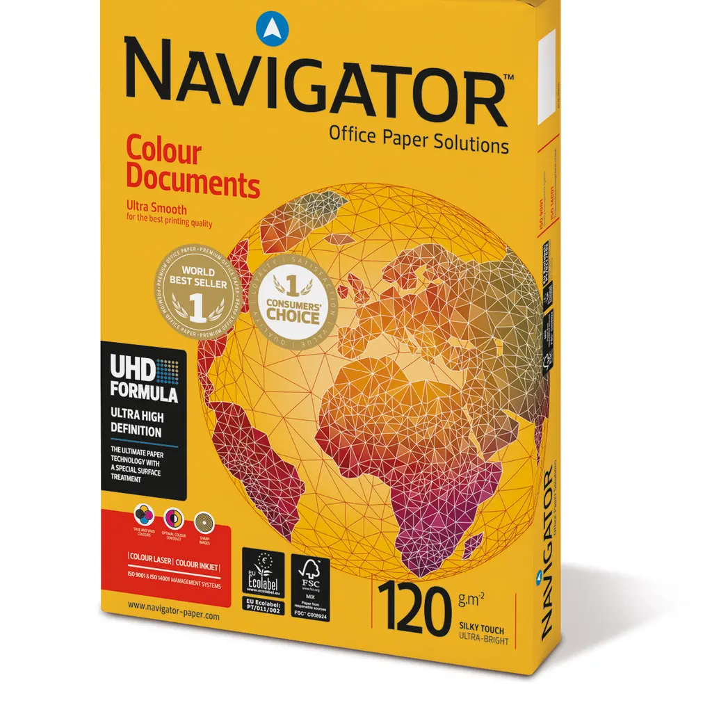 Papir fotokopirni A4 120gr Navigator Colour Documents 250/1-0