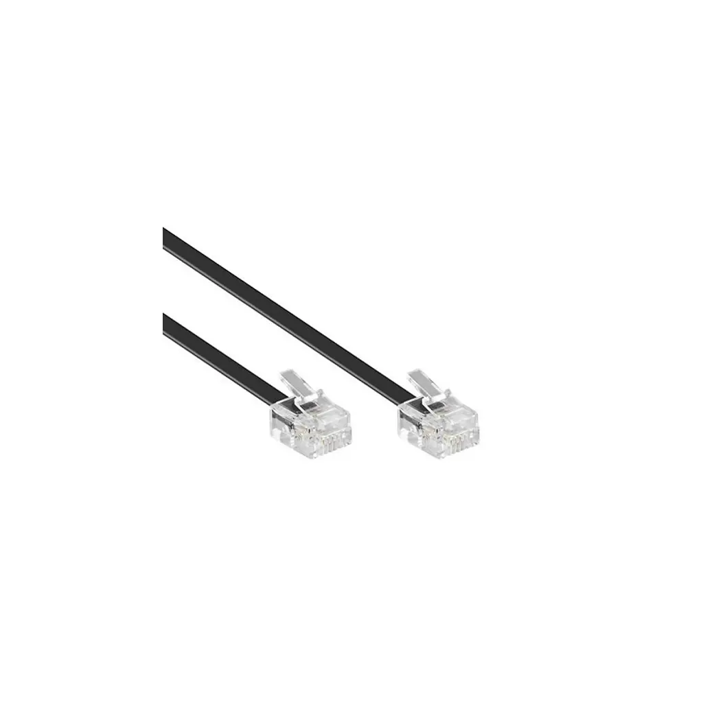 Kabel telefonski RJ11-M<=>RJ11-M  2m-0