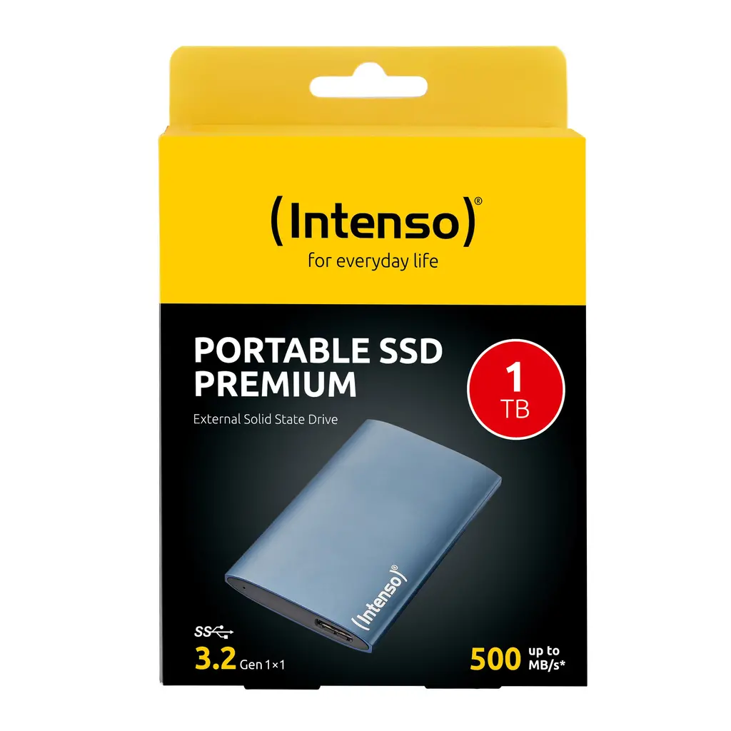 SSD eksterni 1TB USB3.2 G2 Type-A INTENSO Premium - moder-0