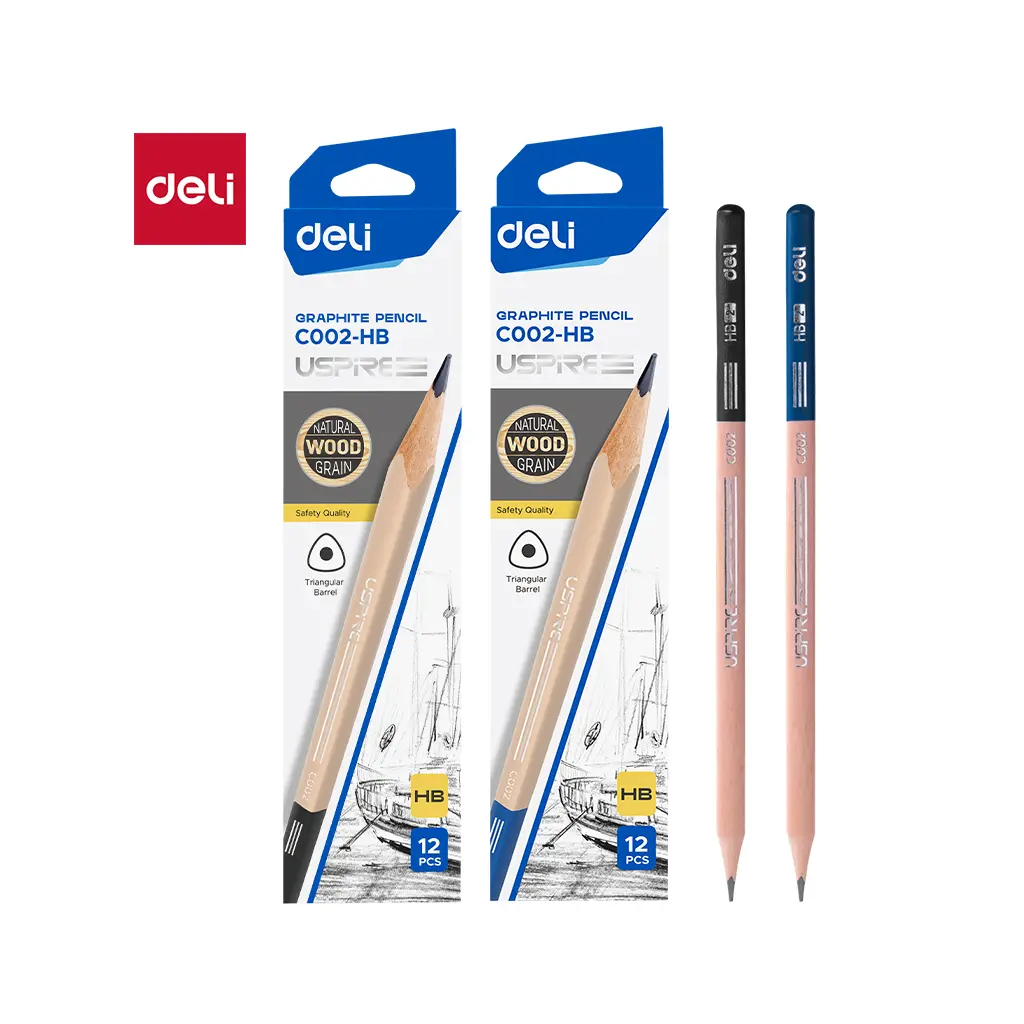 Svinčnik grafitni Deli Scribe HB EU50900-0