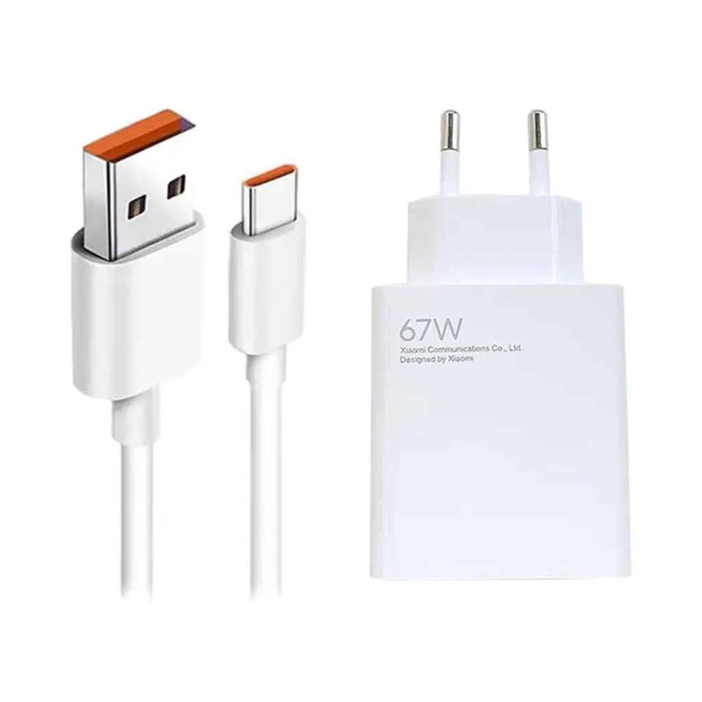 Adapter za napajanje XIAOMI Mi - hišni polnilec + kabel USB-A na USB-C 67W-0