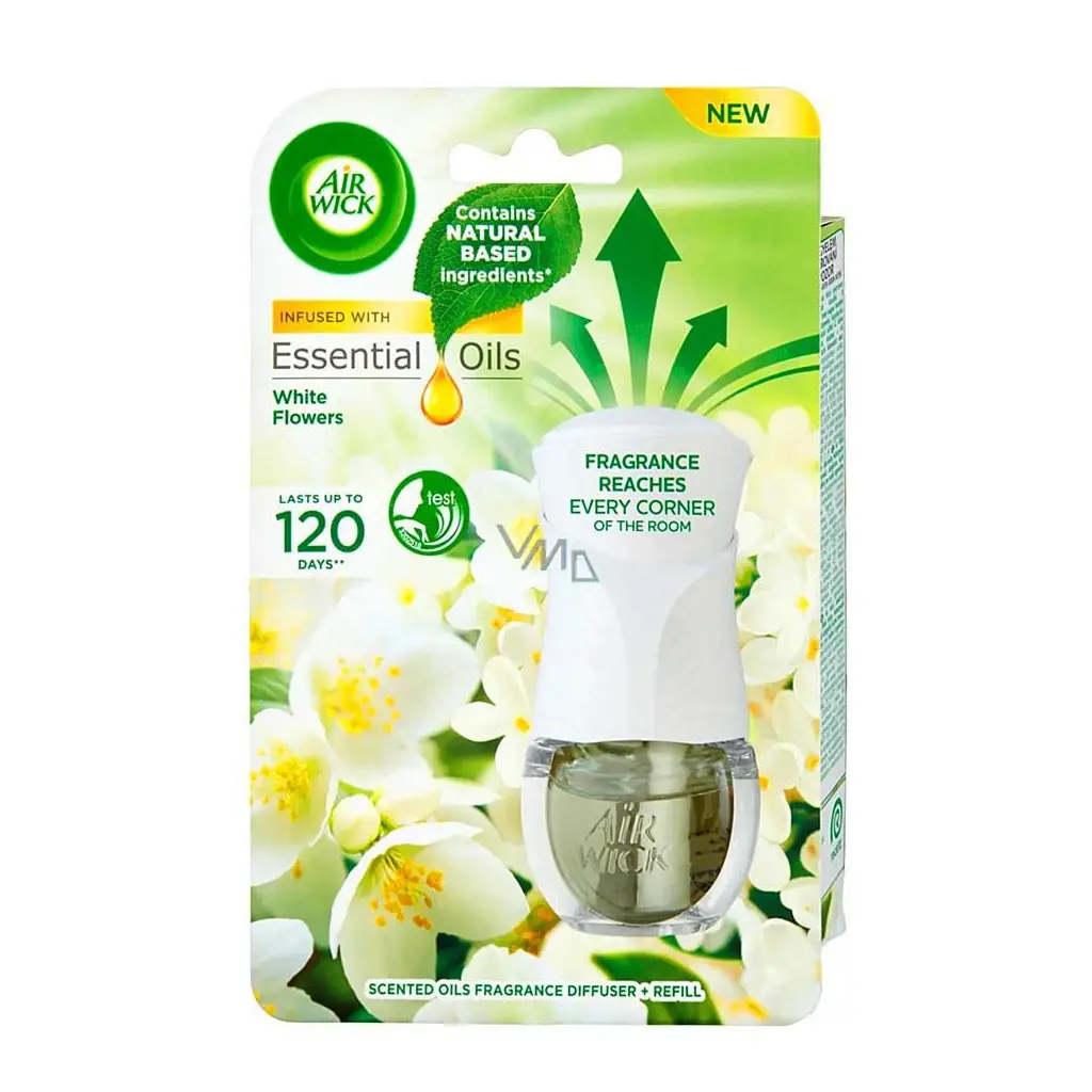 Osvežilec prostora električni mikro Airwick s polnilom 19ml White Flower-0