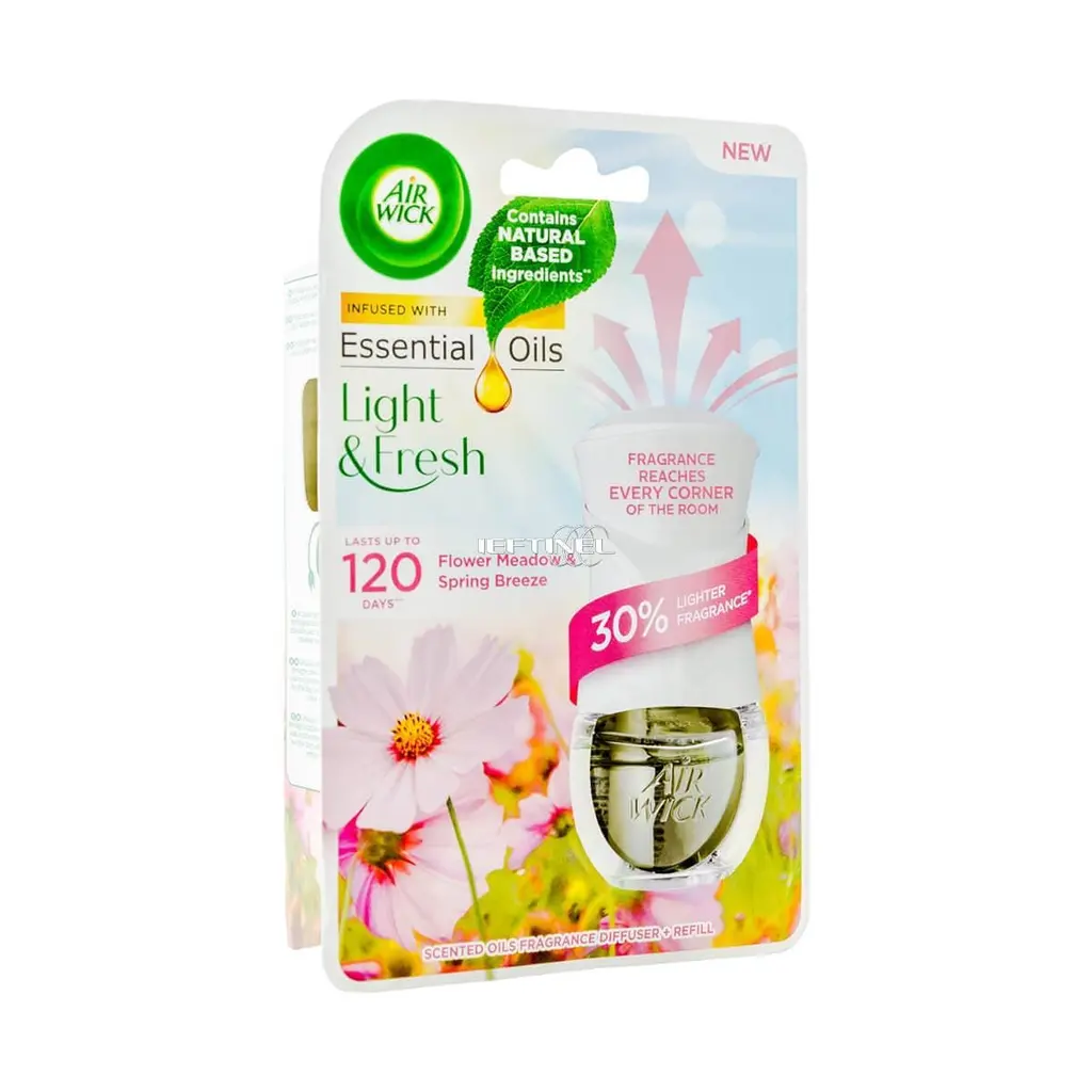 Osvežilec prostora električni mikro Airwick s polnilom 19 ml Flower meadow&spring breeze-0