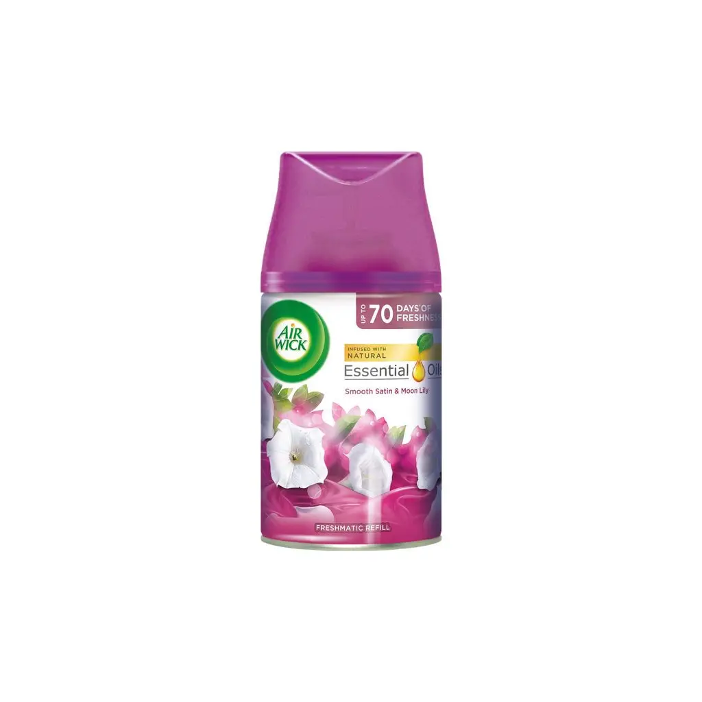 Refil za samostoječ osvežilec zraka AirWick 250ml Smooth satin&moon lily-0