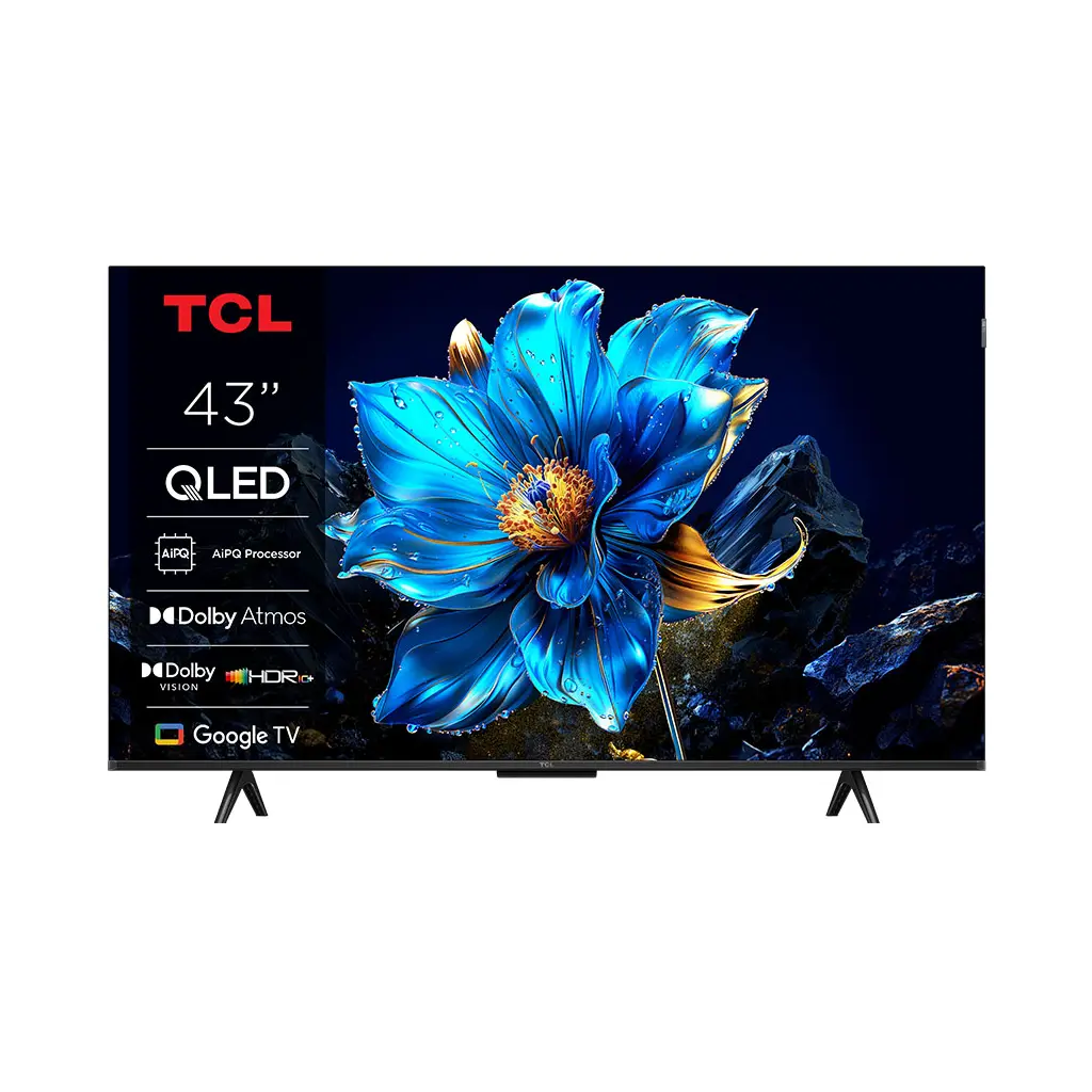 TV TCL 43P7K, QLED, 43", 109cm, UHD, Google TV-0