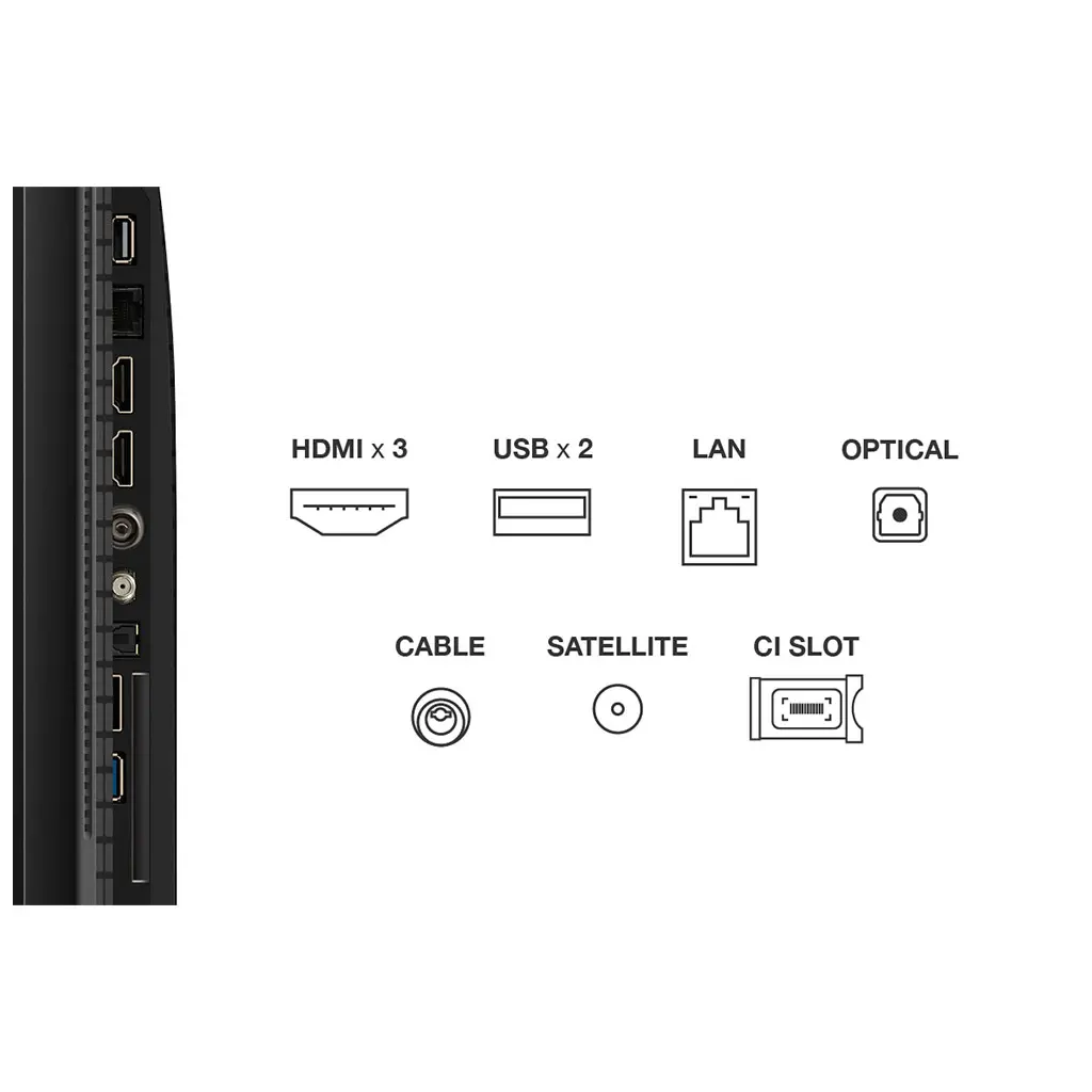 TV TCL 43P7K, QLED, 43", 109cm, UHD, Google TV-7