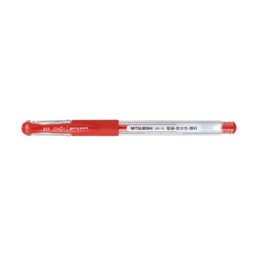 Roler 0,38 Uni UM-151 Signo DX rdeč-0
