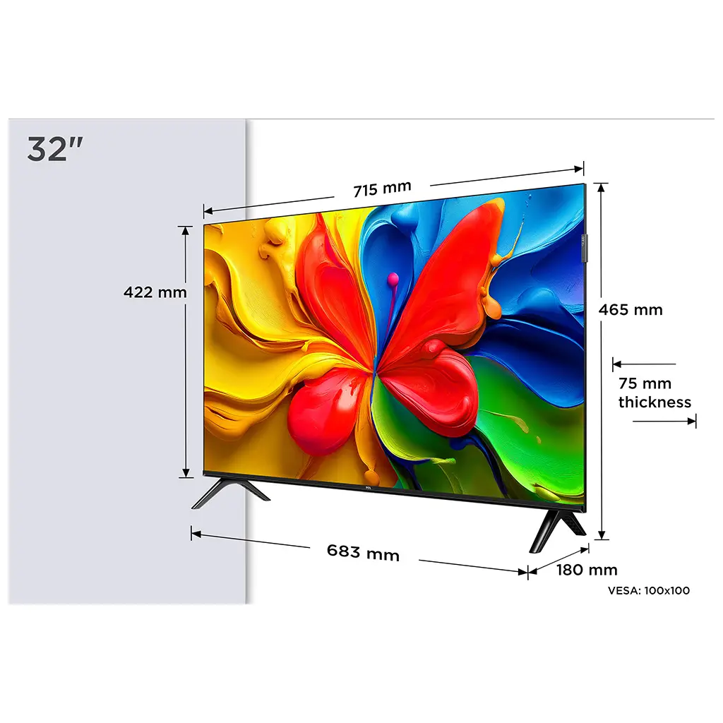 TV TCL 32S4K, QLED 32", HD, Android TV-6