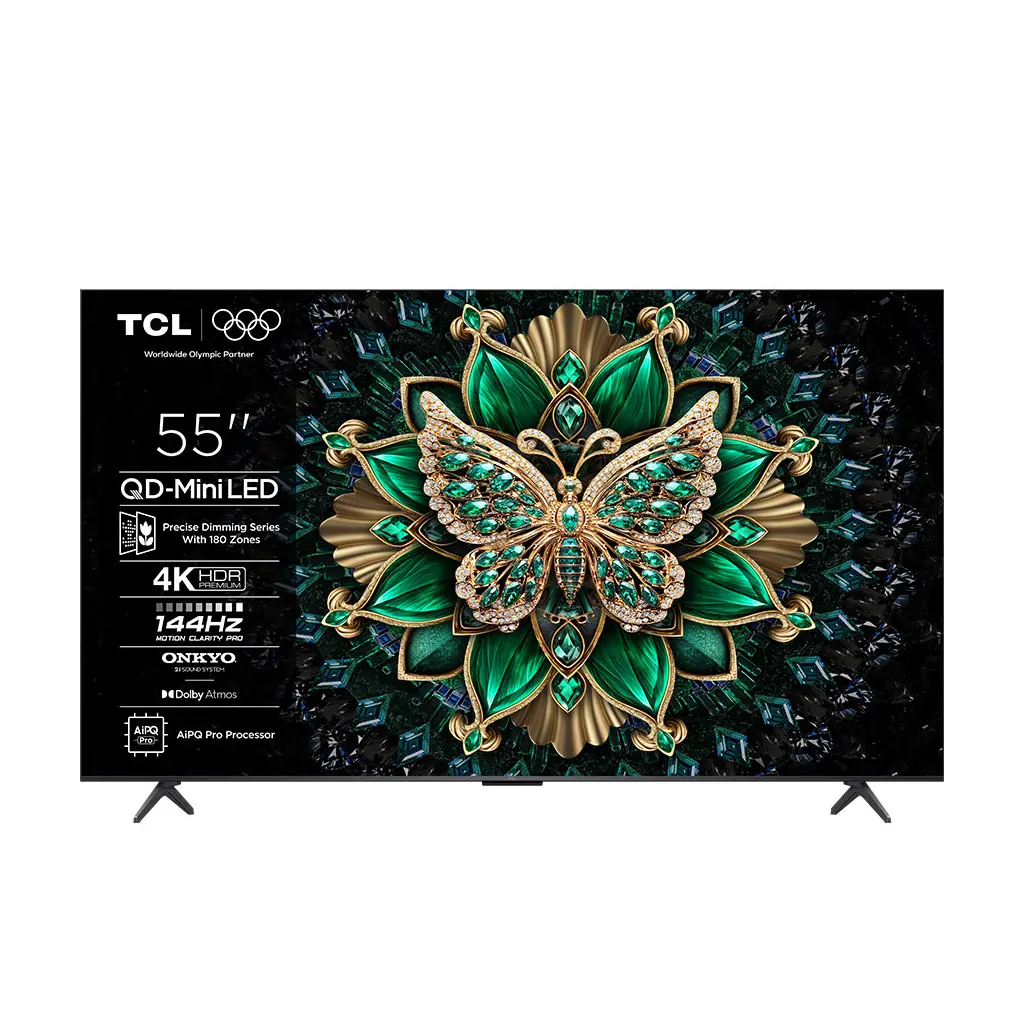 TV TCL 55C6K, MINI LED, 55", 140cm, UHD, Google TV-0