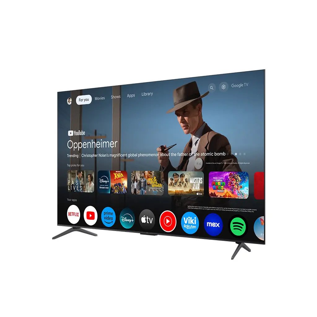 TV TCL 55C6K, MINI LED, 55", 140cm, UHD, Google TV-1