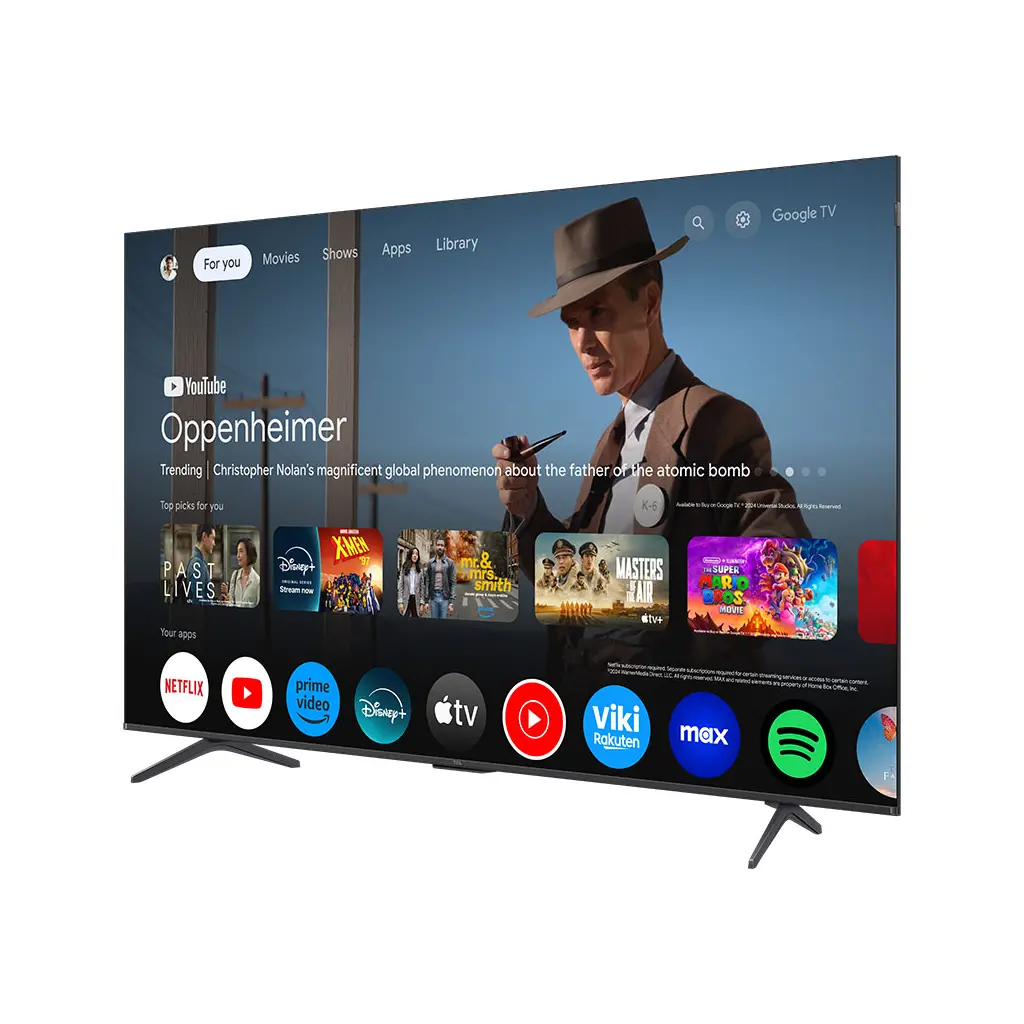 TV TCL 75P8K, QLED, 75", 190cm, UHD, Google TV-1