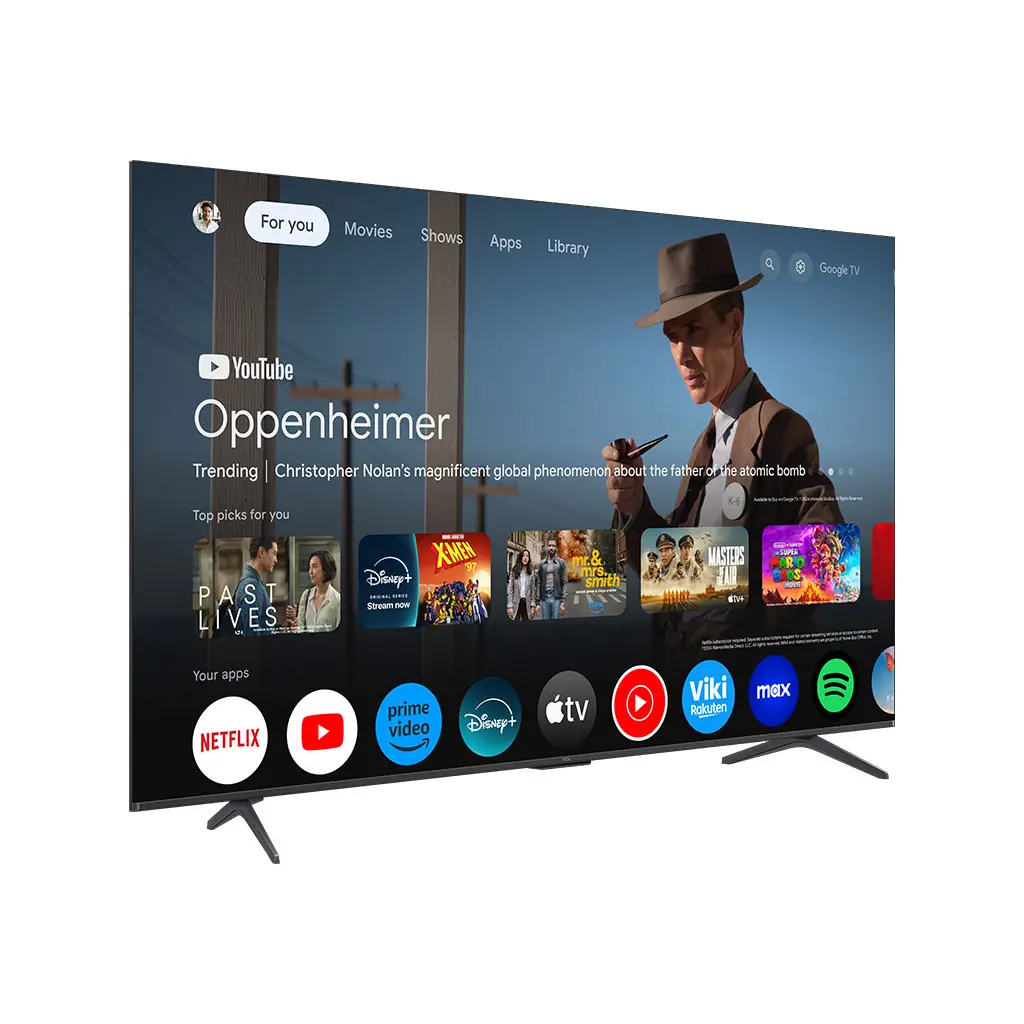 TV TCL 75P8K, QLED, 75", 190cm, UHD, Google TV-5