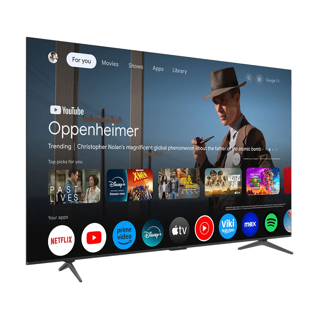 TV TCL 85P8K, QLED, 85", 216cm, UHD, Google TV-5