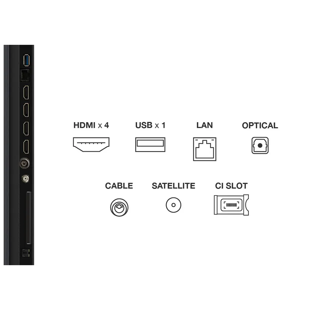TV TCL 98C6K, MINI LED, 98", 249cm, UHD, Google TV-7