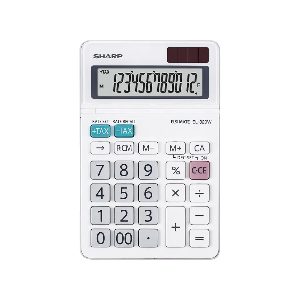 Kalkulator komercialni 12 mestni Sharp EL320WB-0
