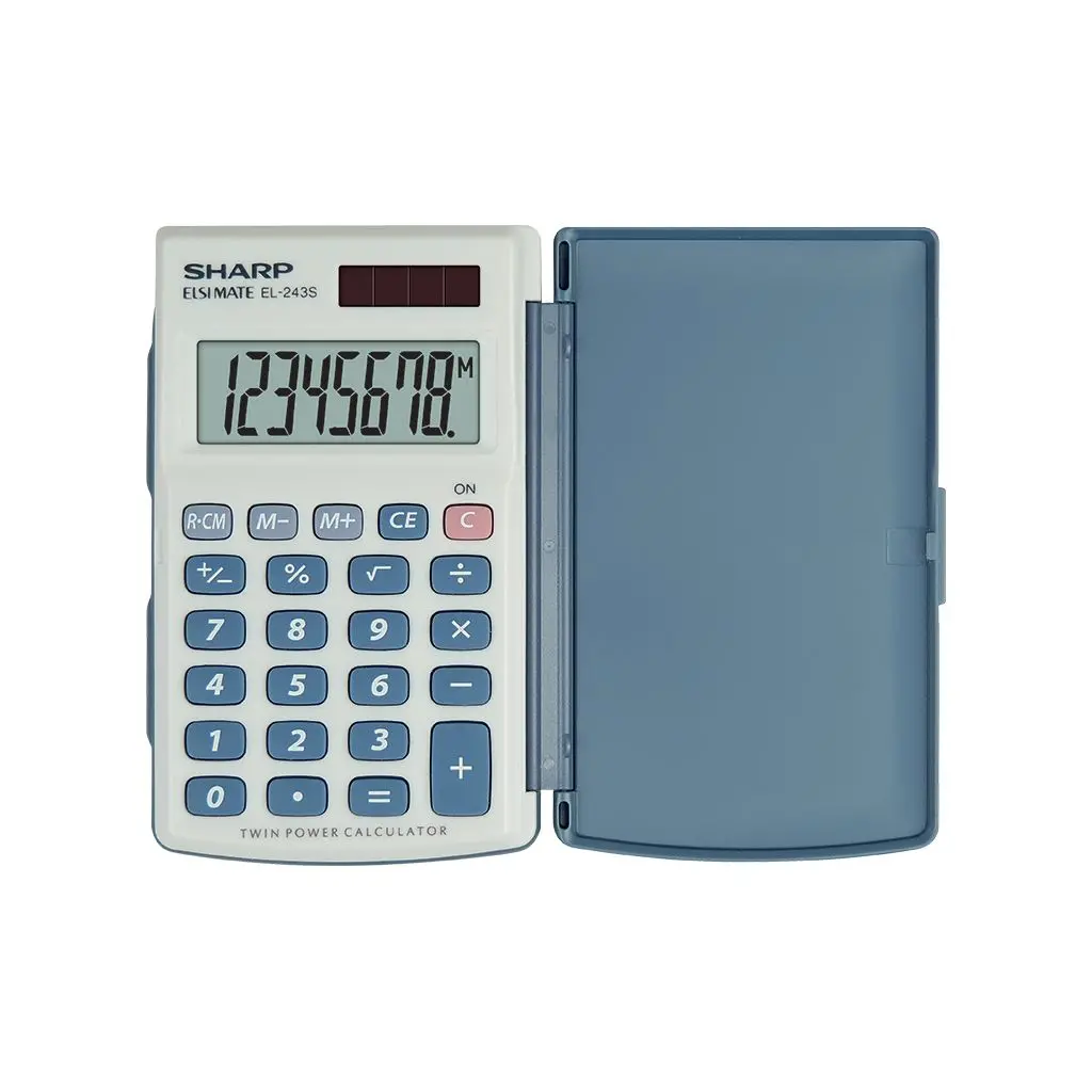Kalkulator ročni 8 mestni Sharp EL243S-0