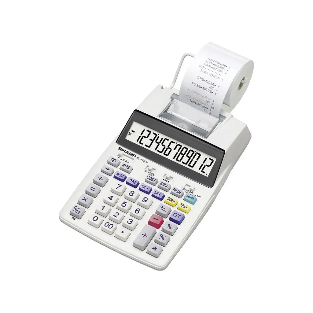 Kalkulator namizni 12 mestni Sharp EL1750V-0