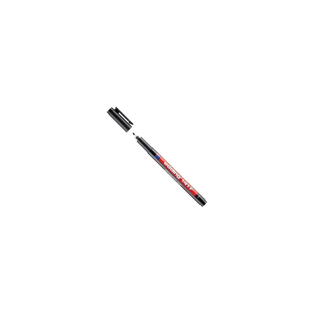 Marker permanentni 0,6mm Edding 141 F črn  /071950-0