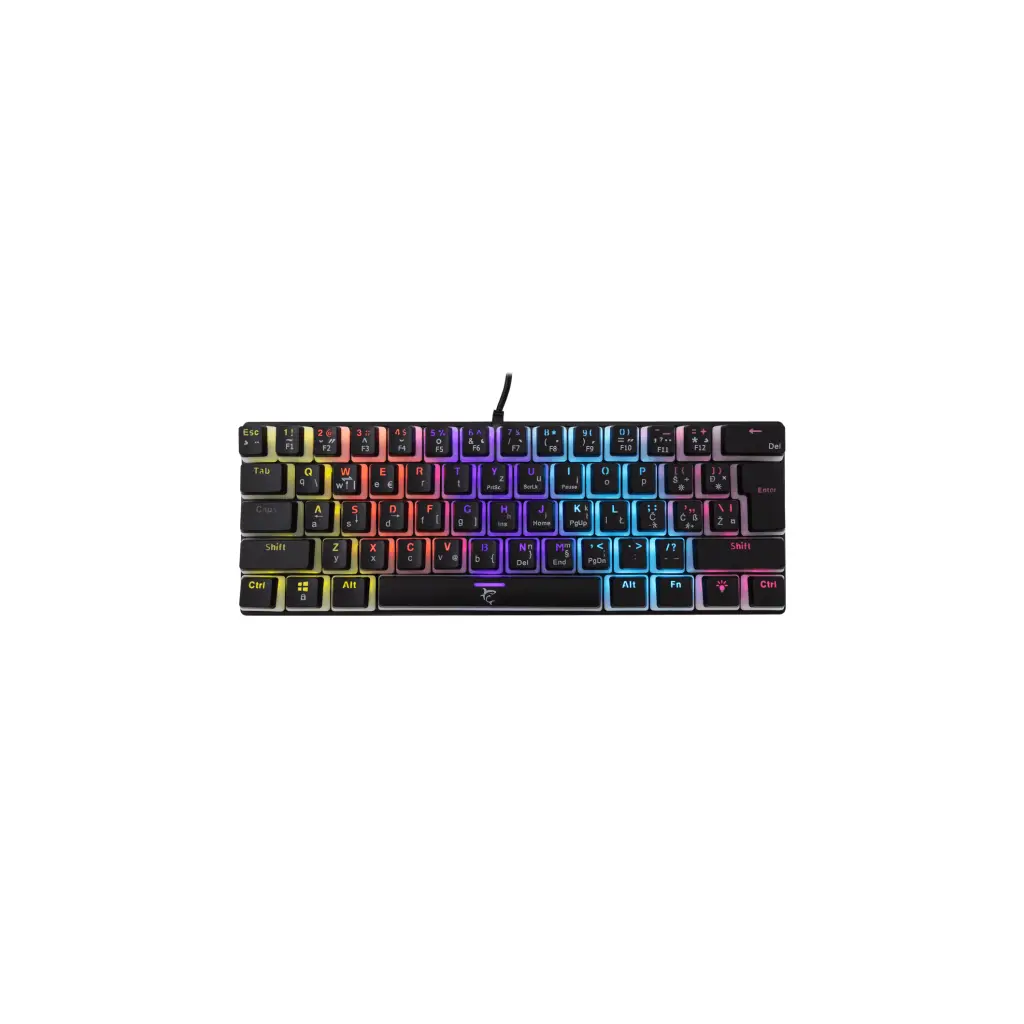 Tipkovnica WHITE SHARK GK-2202 Ashiko plavi switch - crna mehanička HR-0