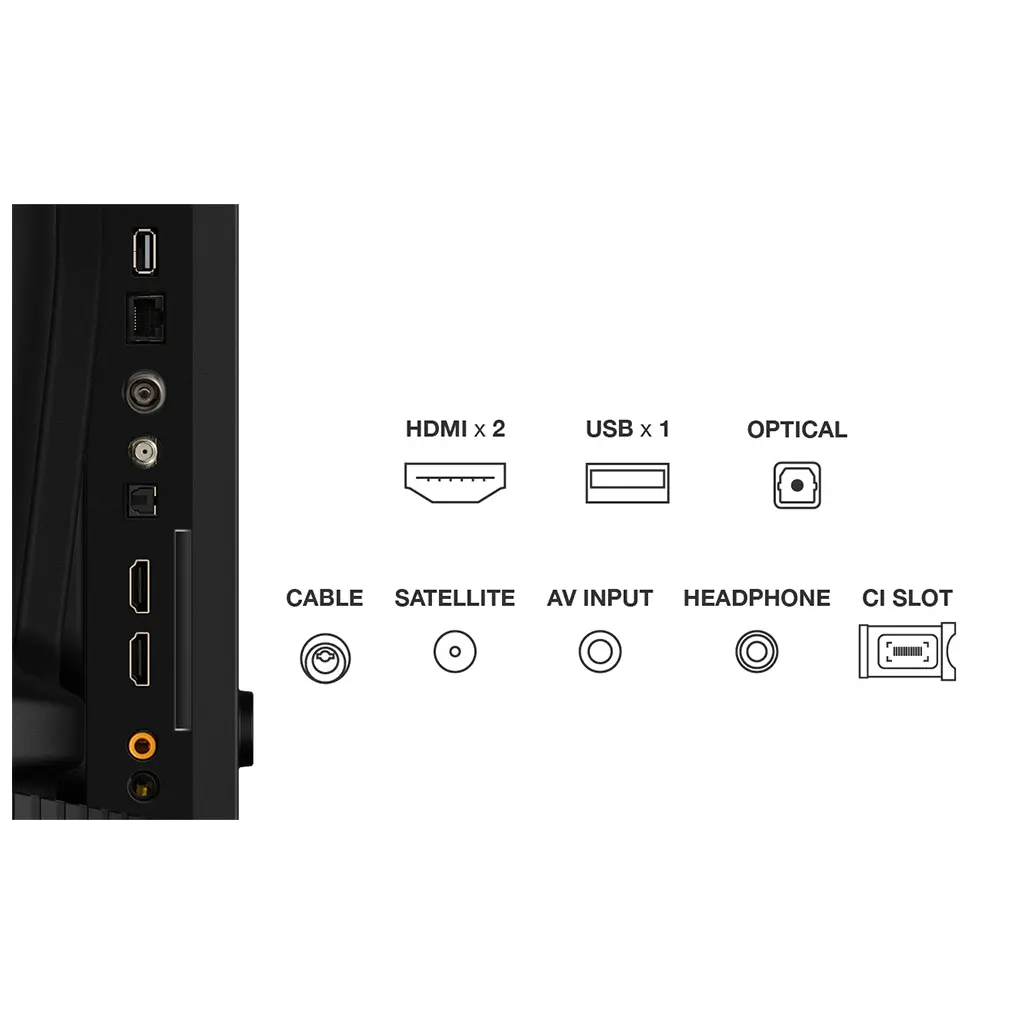 TV TCL 40S5K, LED, 40", 102cm, FHD, Android-8