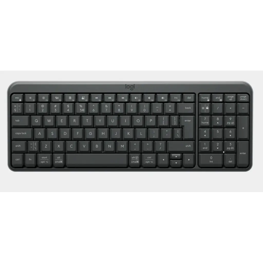 Tipkovnica LOGITECH K250 Compact Bluetooth Wireless črna-0