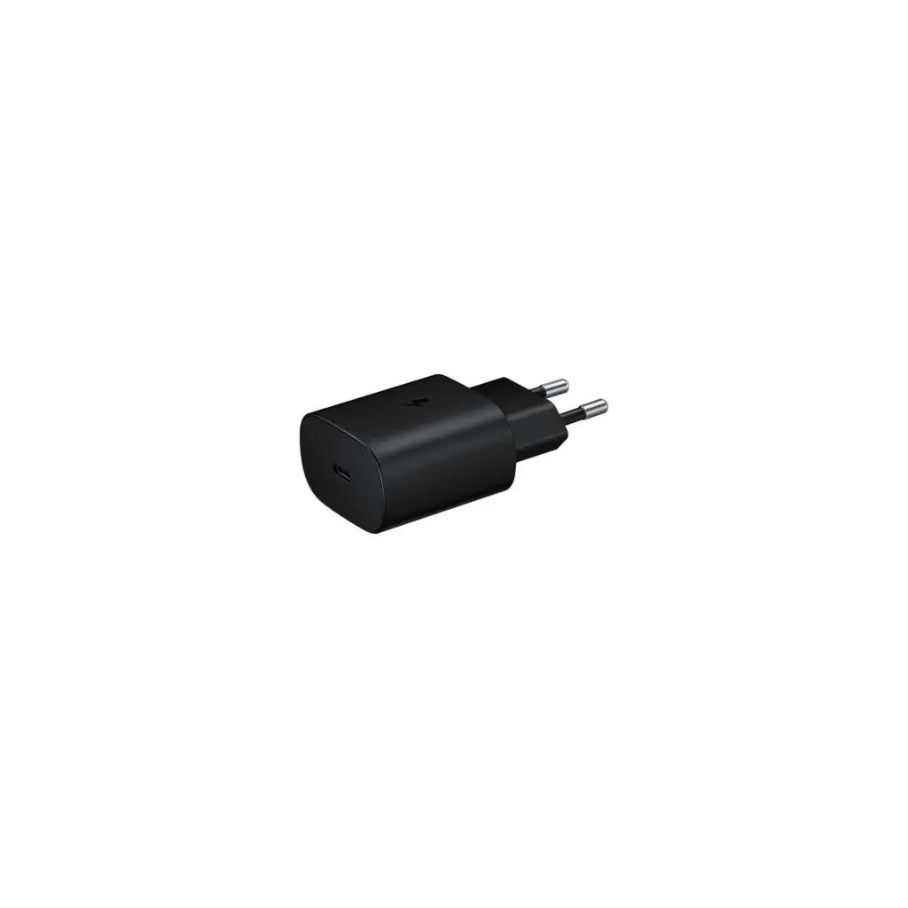 Adapter za napajanje SAMSUNG - hišni polnilec USB Type-C 25W super hitri BULK - črn-0