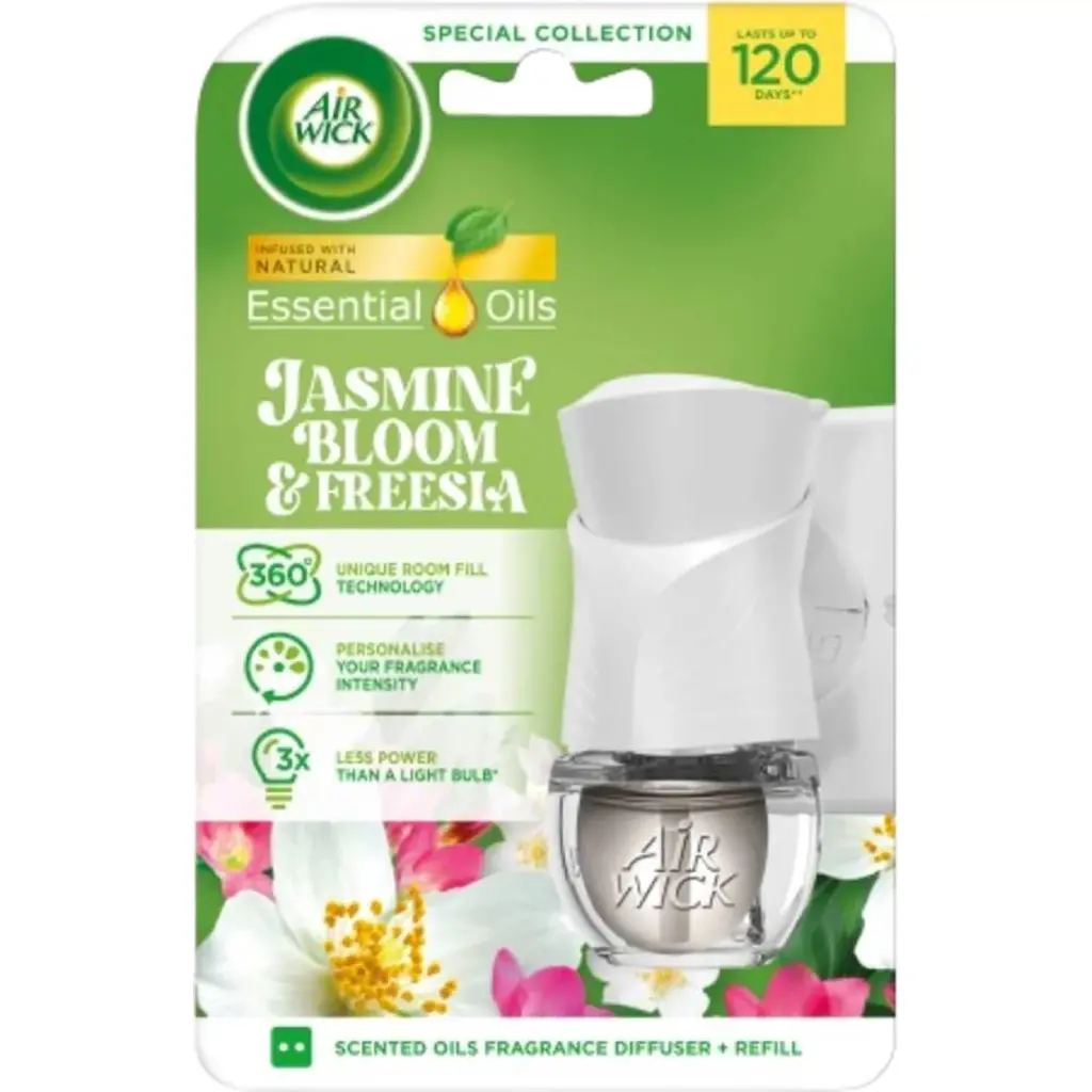 Osvežilec prostora električni micro Airwick z refilom 19ml Flower meadow&spring breeze-0