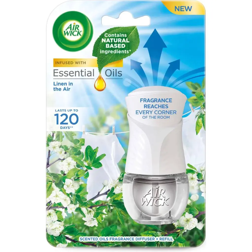 Osvežilec prostora električni micro Airwick z refilom 19ml Flower meadow&spring breeze-0