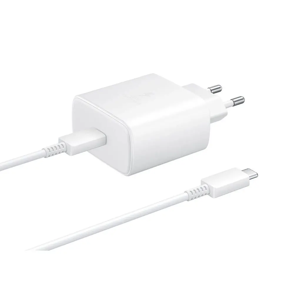 Adapter za napajanje SAMSUNG TA845EWE 45W tip C PD +kabel tip C na C bel bulk-0