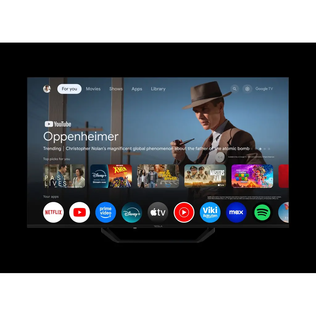 TV TESLA 55E655BUS, LED, 55", 139 cm, UHD, Google TV-0